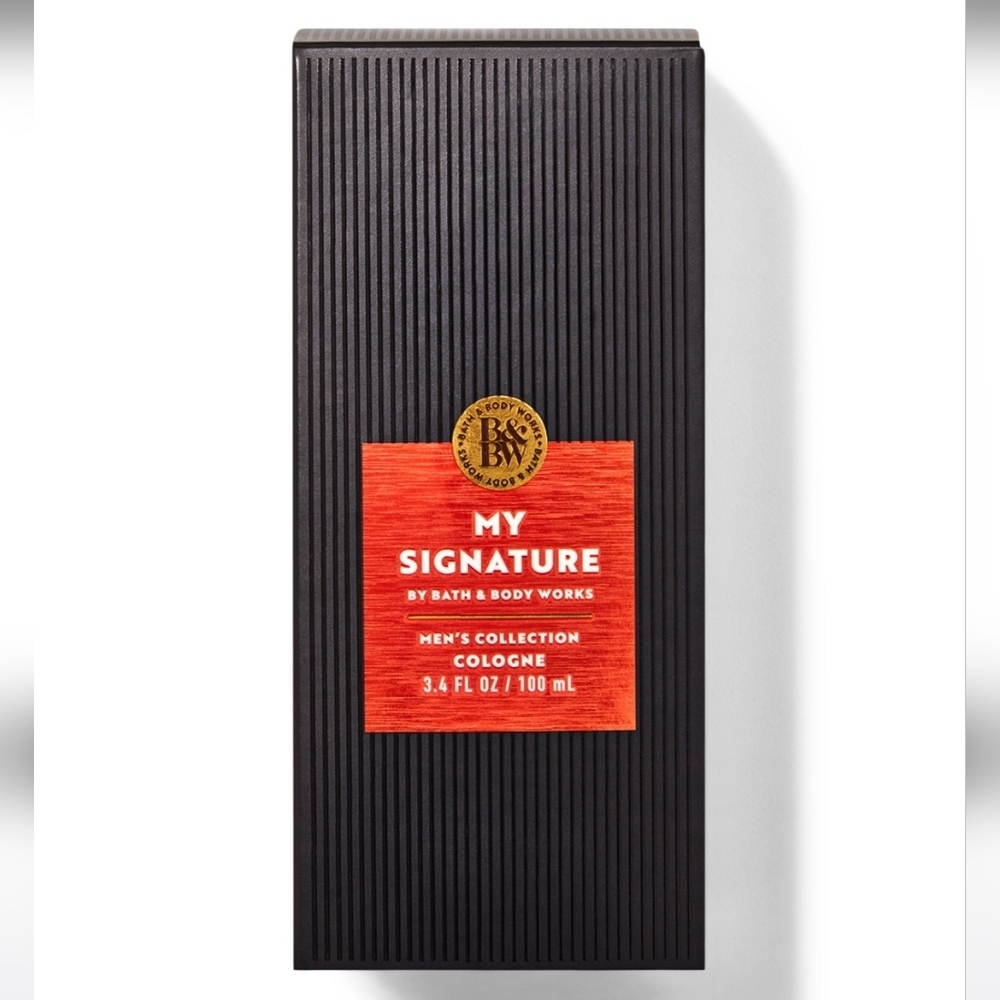 Bath & Body Works MY SIGNATURE 3.4oz MEN'S COLLECTION Fragrance NEW Msrp $59.95